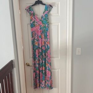 Lilly Pulitzer Colorful Floral Dress